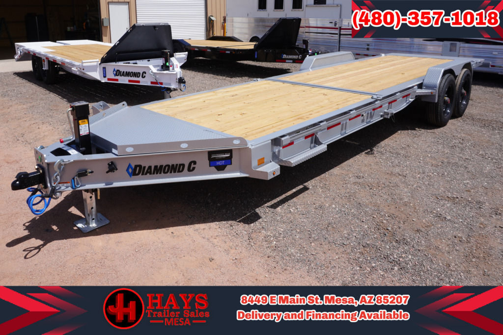 2026 Diamond C HDT210 24'x82" Hydraulic Dampened Tilt Equipment Traile in Mesa, AZ