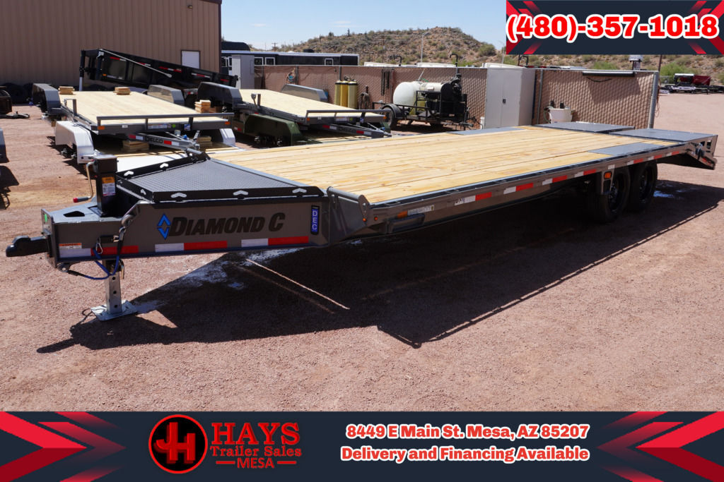 2026 Diamond C DEC208 24x102 Deck Over w/ Max Ramps in Mesa, AZ