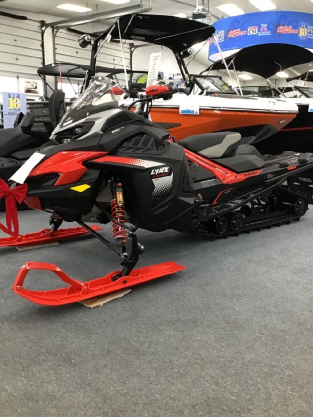 A photo of this 2026 Lynx® Xterrain RE 850 E-TEC_10.25in