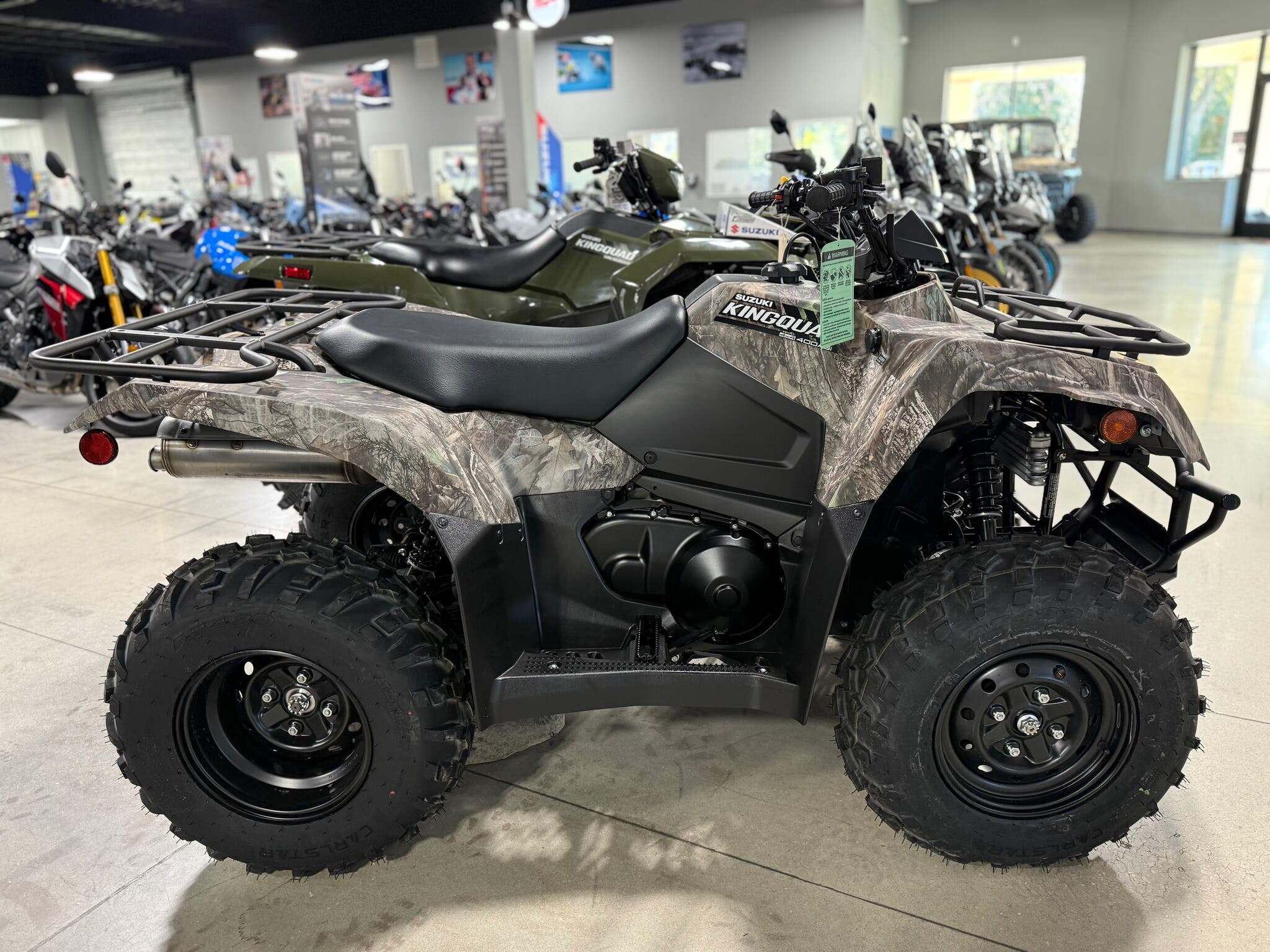 2025 Suzuki KingQuad 400ASi Camo in orange city FL