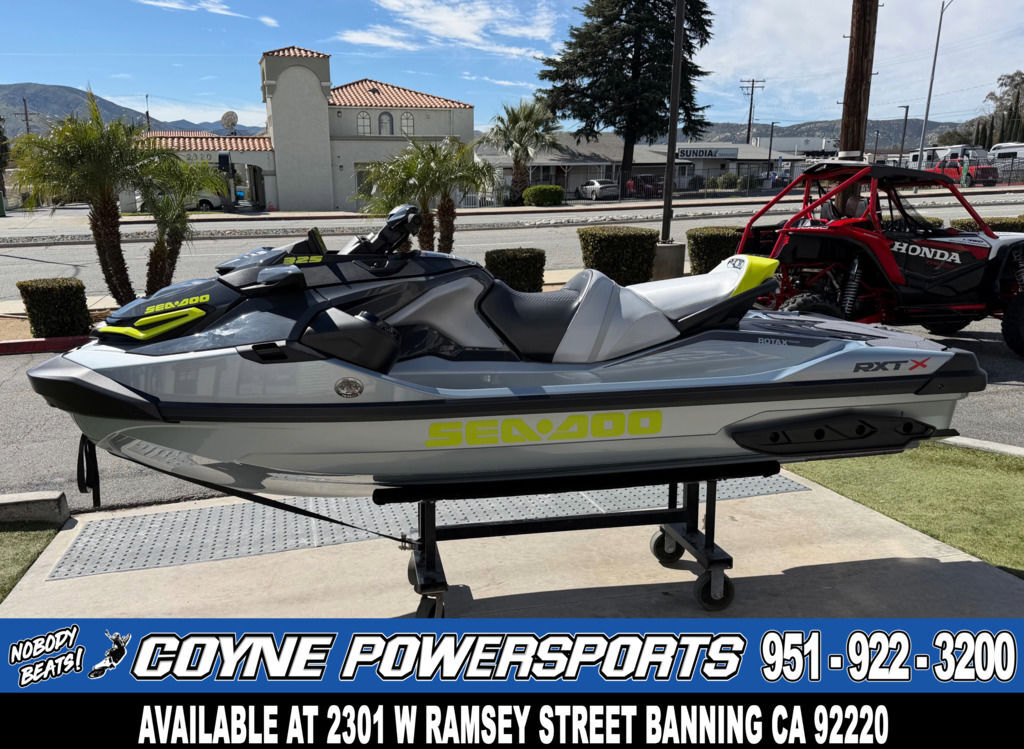 2026 Sea-Doo RXT-X 325 Ice Metal / Manta Green X 325 in Banning, CA