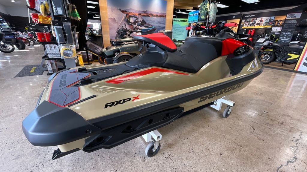 2025 Sea-Doo RXP-X 325 Tech, BRP Premium A, iBR Metallic Tan / La X 325 in Bensalem, PA