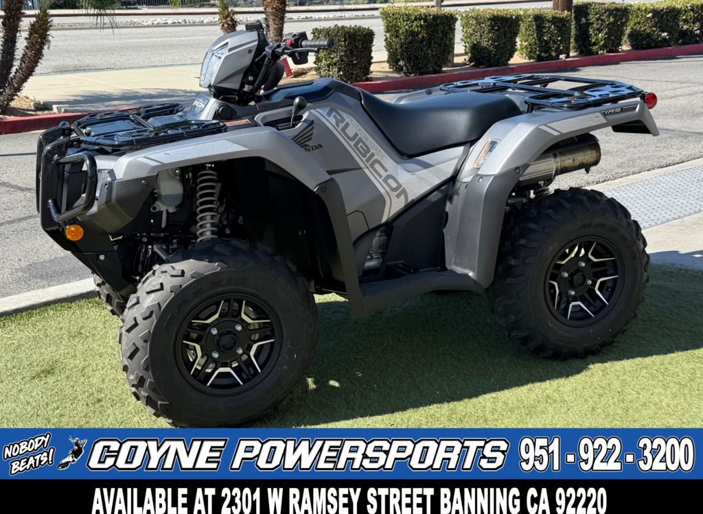 2026 Honda® FourTrax Foreman Rubicon 4x4 EPS Matte Gray Metallic in banning CA