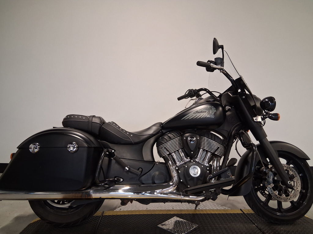 2018 Indian Motorcycle® SPRINGFIELD DARK HORSE, THNDR BLK SMK, 49ST Dark Horse DARK HORSE in Irving, TX