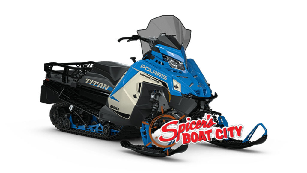 2027 Polaris® 850 TITAN NORDIC PRO-Blue in houghton lake MI