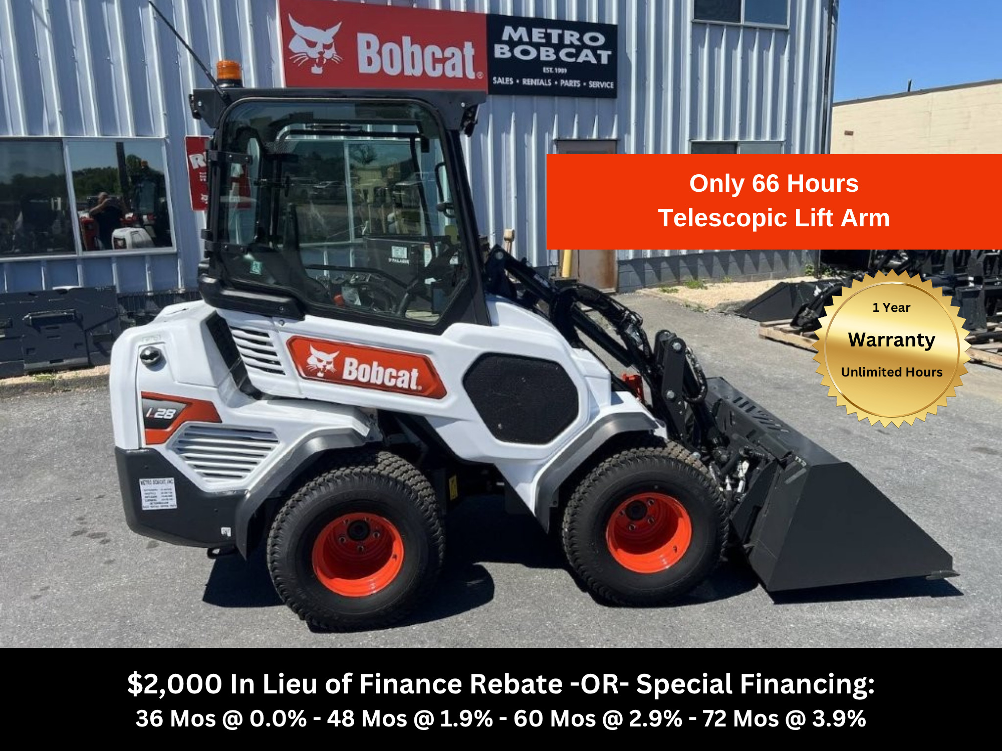 2025 Bobcat L28 in Forestville, MD