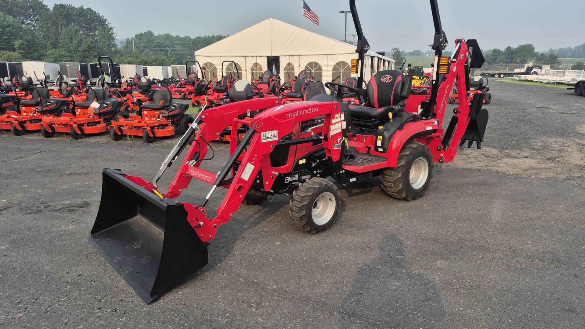 2026 Mahindra 1126 26HP HST 4WD Sub-Compact Tractor w/Loader & Backho in Chippewa Falls, WI