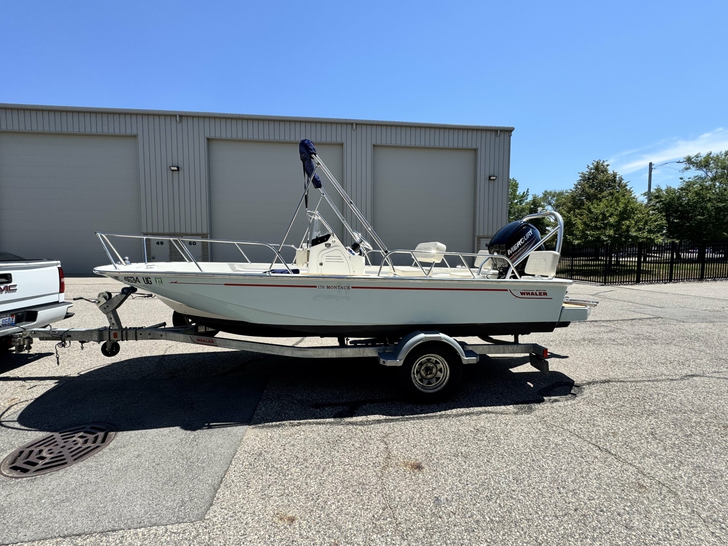 2018 Boston Whaler 170 Montauk in grand haven MI