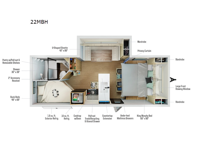 2026 Winnebago Thrive 22MBH in norcross GA