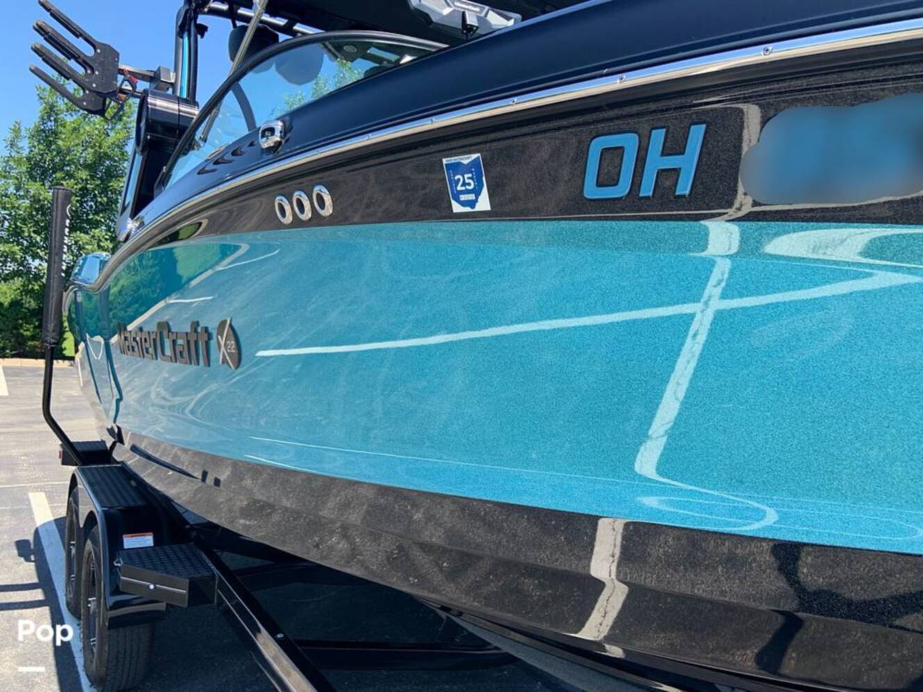 A photo of this 2022 Mastercraft X22