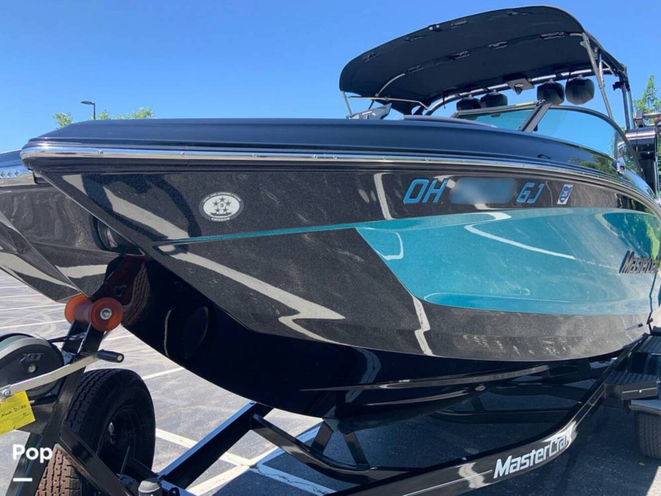 A photo of this 2022 Mastercraft X22