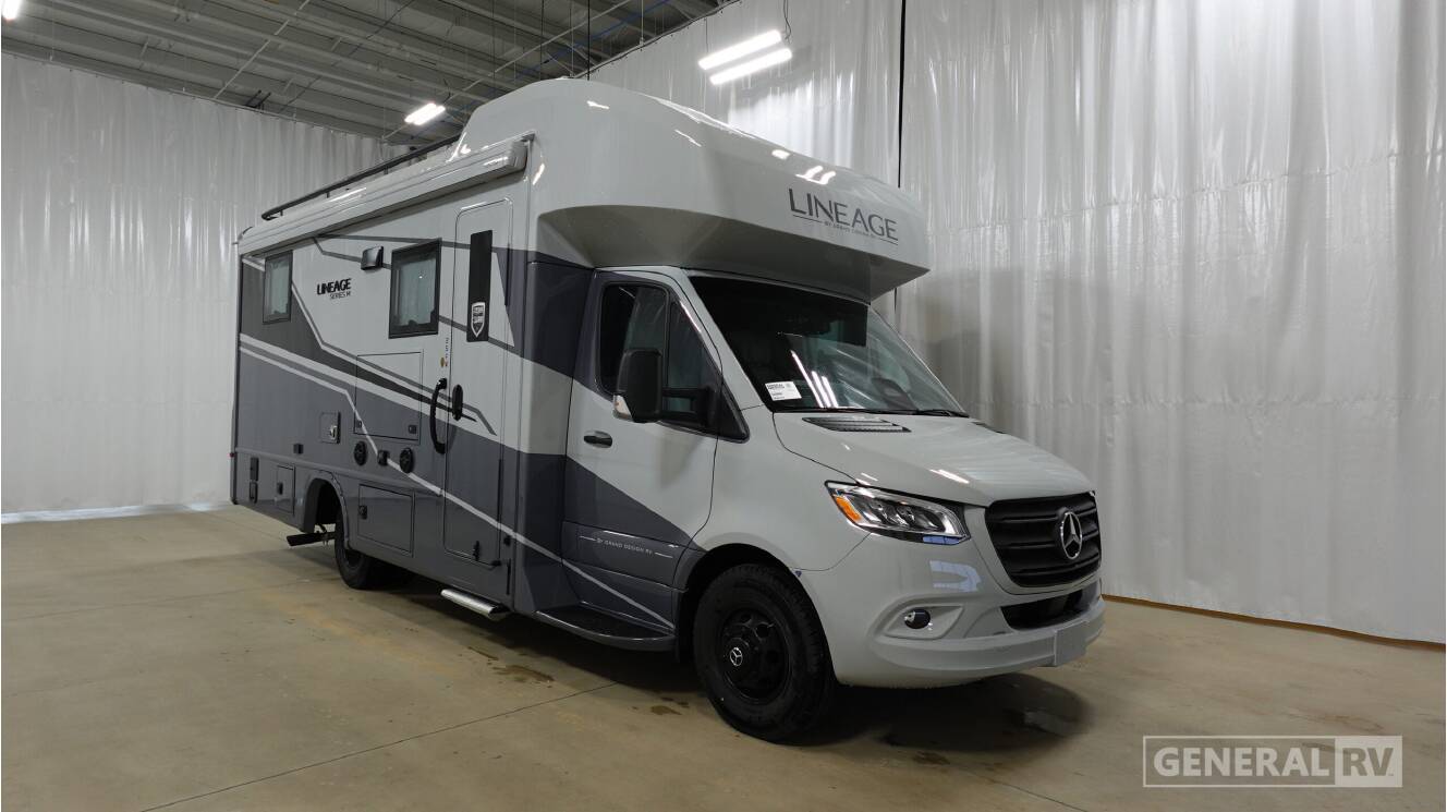 A photo of this 2026 Grand Design Lineage Series M 25FW