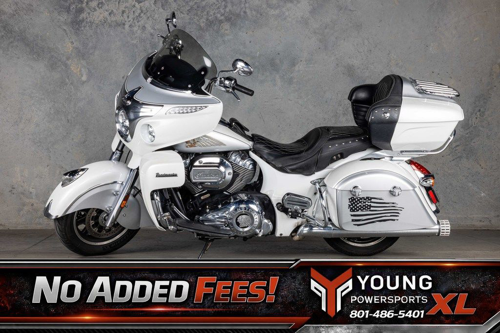 2018 Indian Roadmaster ABS Pearl White over Star Silver BASE in Centerville, UT