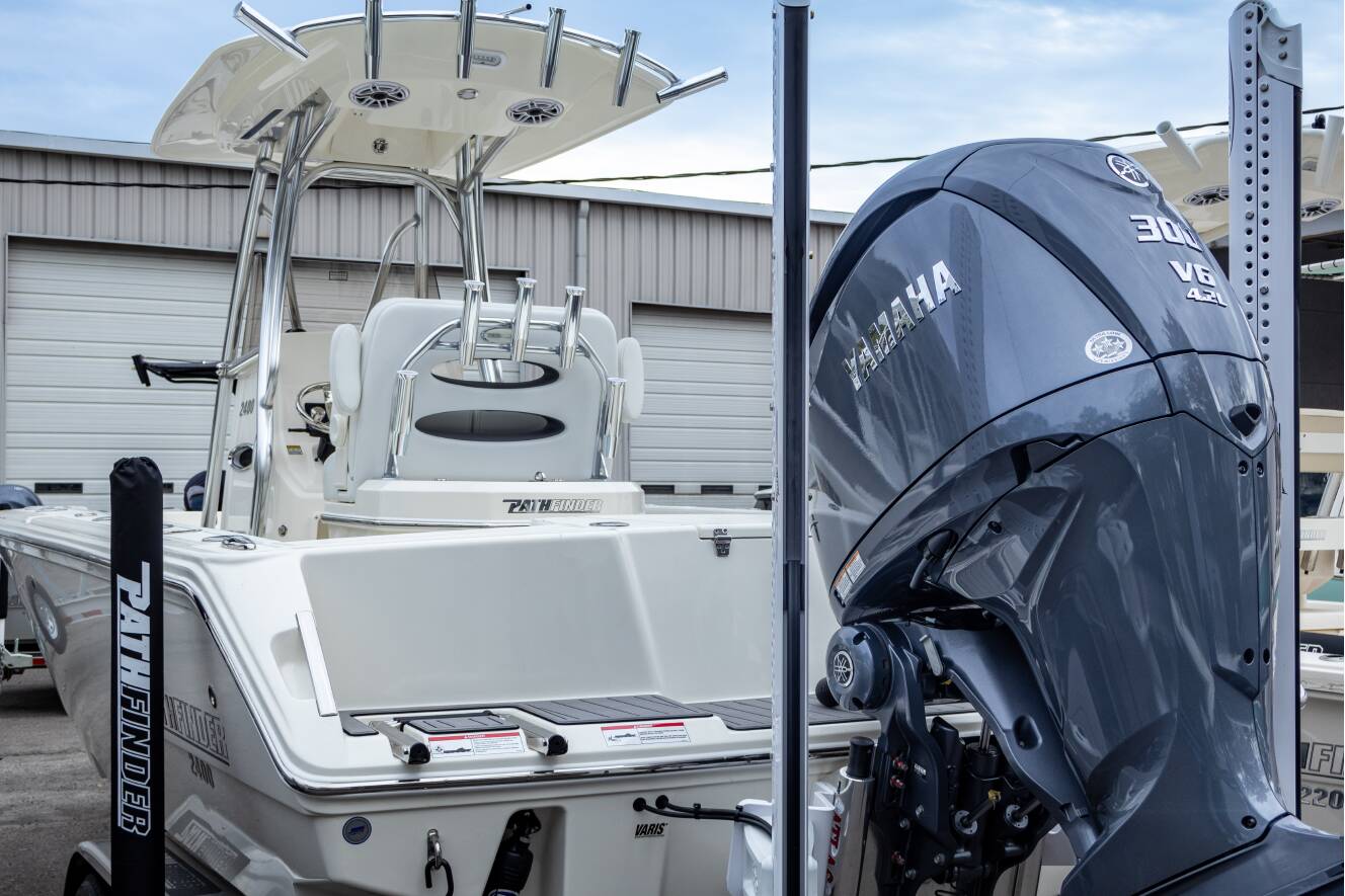 A photo of this 2025 Pathfinder 2400 Open