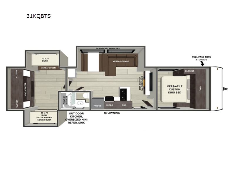 2027 Forest River Rv Salem 31KQBTS in rockwall TX