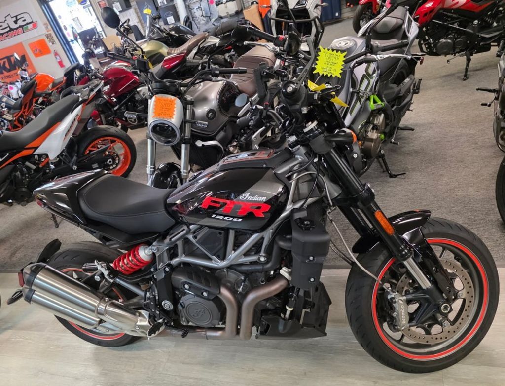 2023 Indian Motorcycle® FTR Sport Black Metallic S in Spring Hill, FL