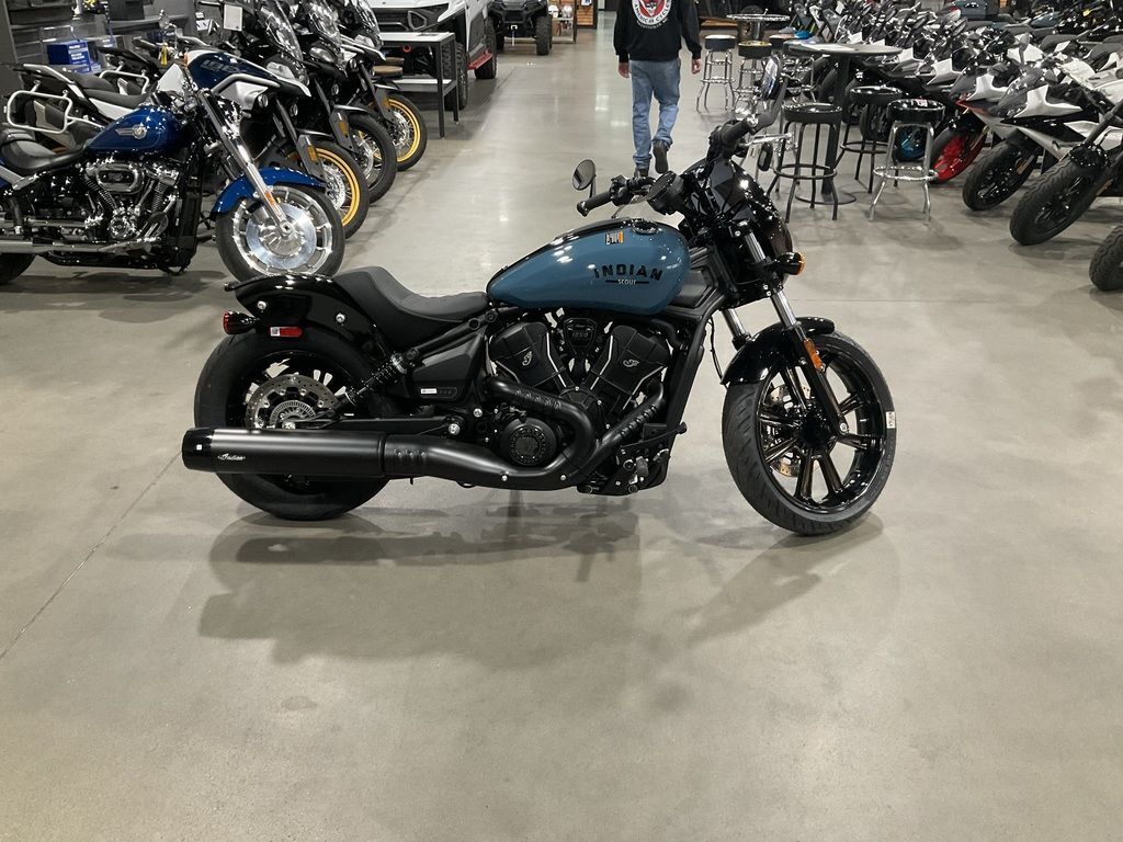 2025 Indian Motorcycle® Sport Scout® Limited +Tech Storm Blue LIMITED + TECH in Fayetteville, NC