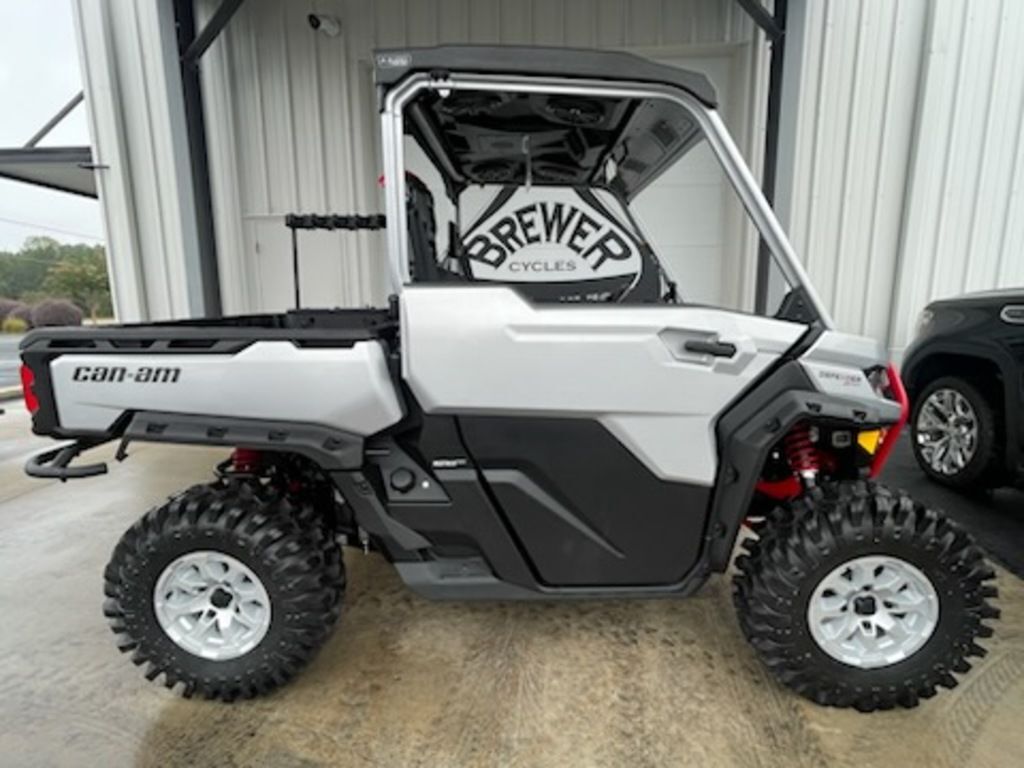 2025 Can-Am Defender X mr with Half-Doors HD10 Hyper Silver & Legio in henderson NC