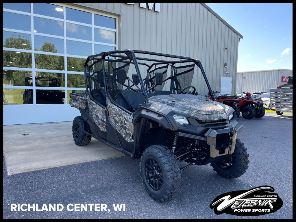 2025 Honda® Pioneer 1000-6 Deluxe Crew TrueTimber Atera Camo in richland center WI