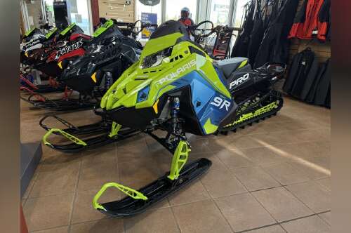 2026 Polaris® Patriot 9R PRO RMK 155 Gloss Black / Blue Dusk in rochester MN