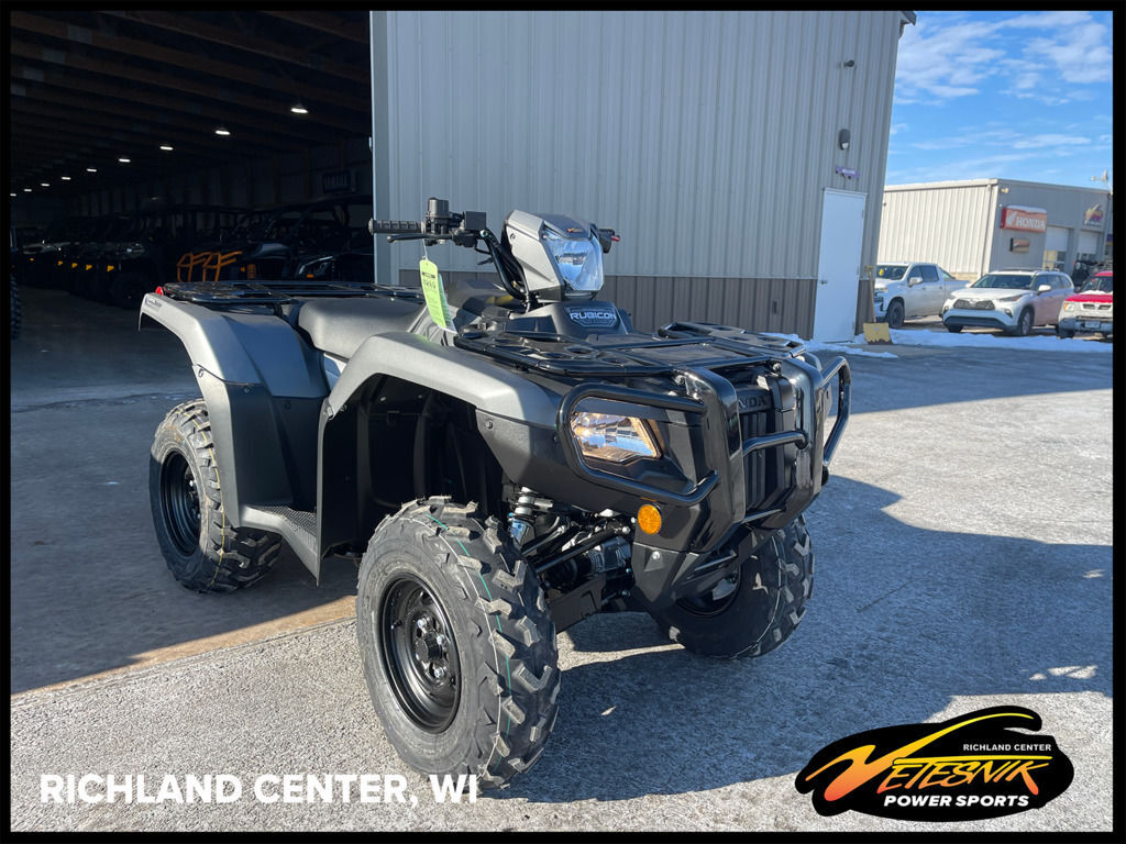 2026 Honda® FourTrax Foreman Rubicon 4x4 EPS Matte Gray Metallic in richland center WI