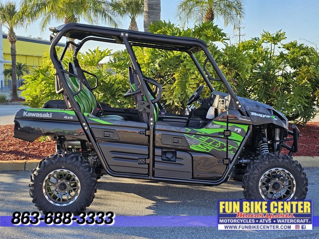2025 Kawasaki Teryx4 S LE Cypher Camo Gray in lakeland FL