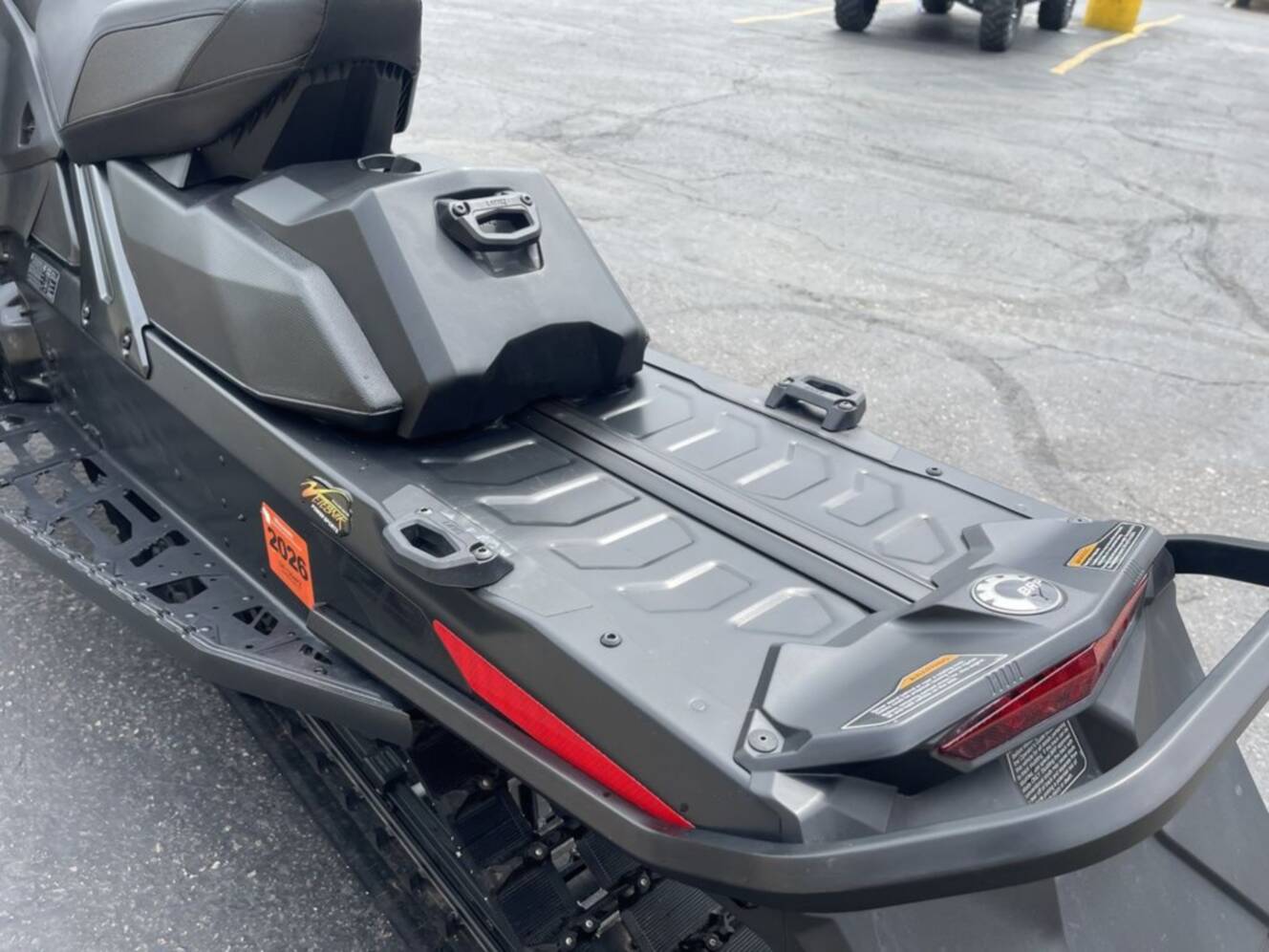 A photo of this 2024 Ski-Doo MXZ® X® Rotax® 850 E-TEC 129 Ice R. XT 1.25 10.25 in