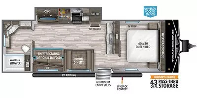 A photo of this 2022 Grand Design Transcend Xplor 260RB