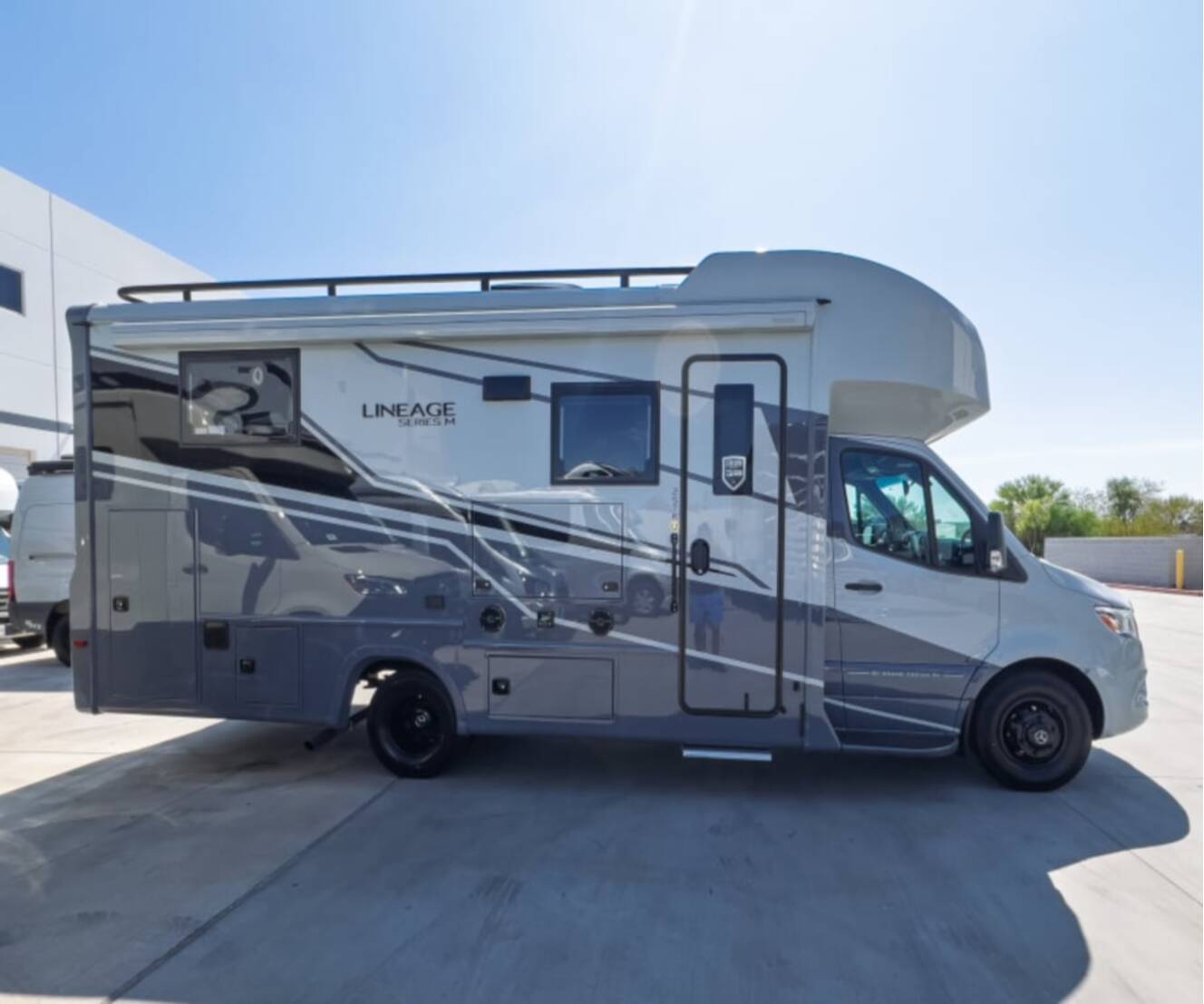 A photo of this 2027 Grand Design LINEAGE SERIES M 25TK-FBP
