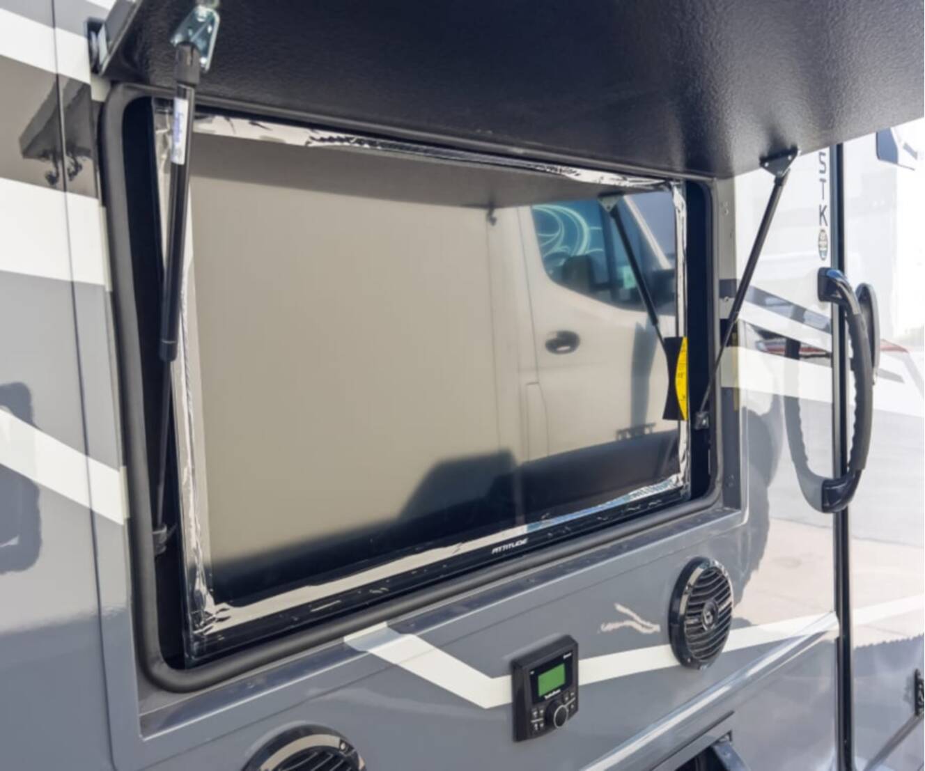 A photo of this 2027 Grand Design LINEAGE SERIES M 25TK-FBP