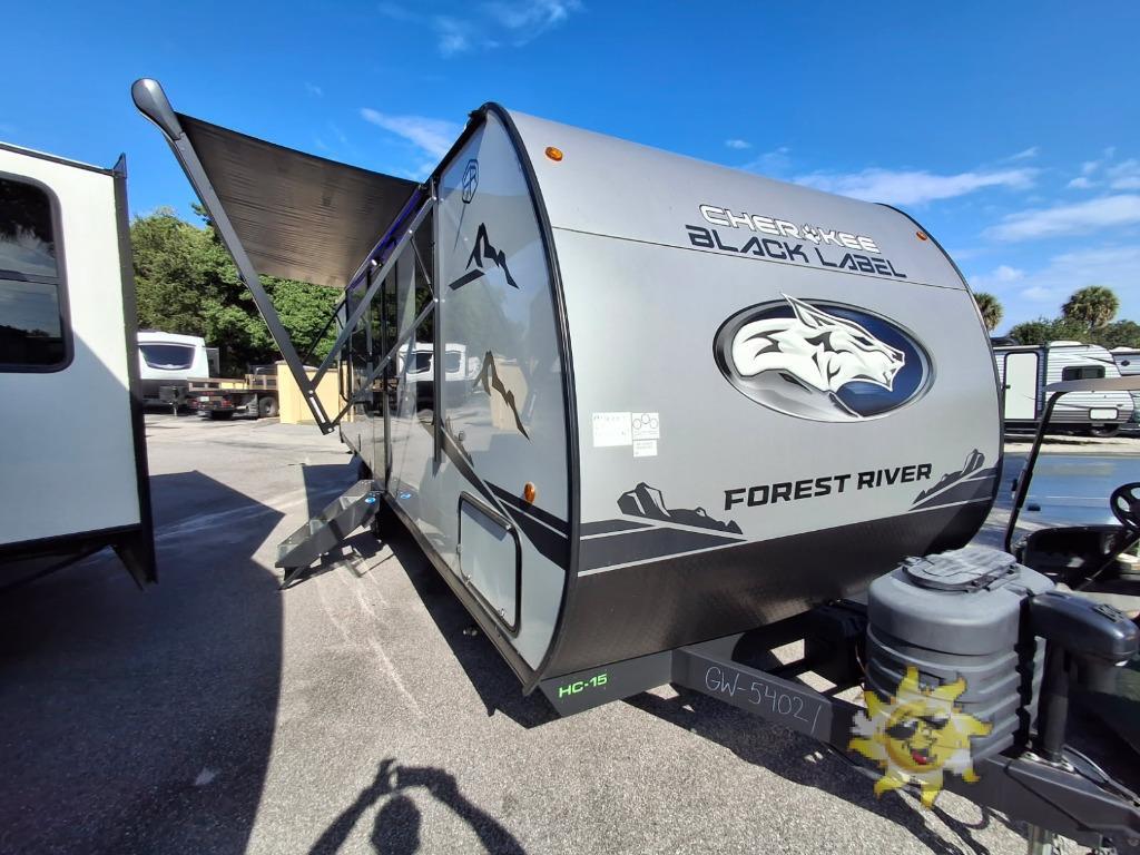 2025 Forest River Rv Cherokee Grey Wolf Black Label 22RRBL in fort pierce FL