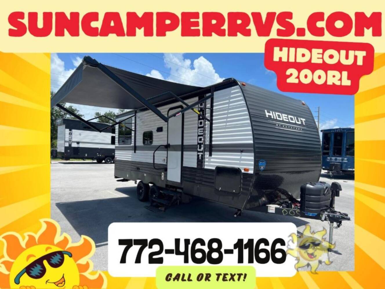 A photo of this 2025 Keystone Rv Hideout Sport Double Axle 200RL