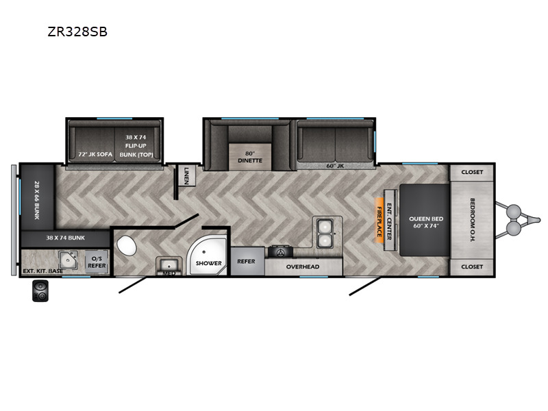 2023 Crossroads Rv Zinger 328SB in selma NC
