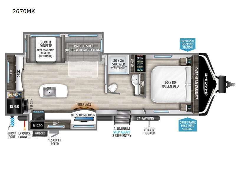 2023 Grand Design Imagine 2670MK in bismarck ND