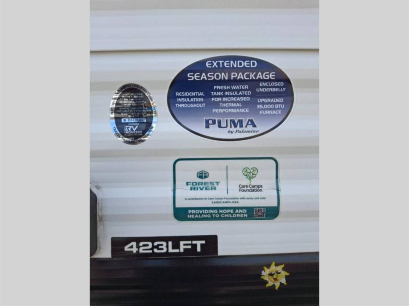 A photo of this 2026 Forest River Rv Puma Vista 423LFT