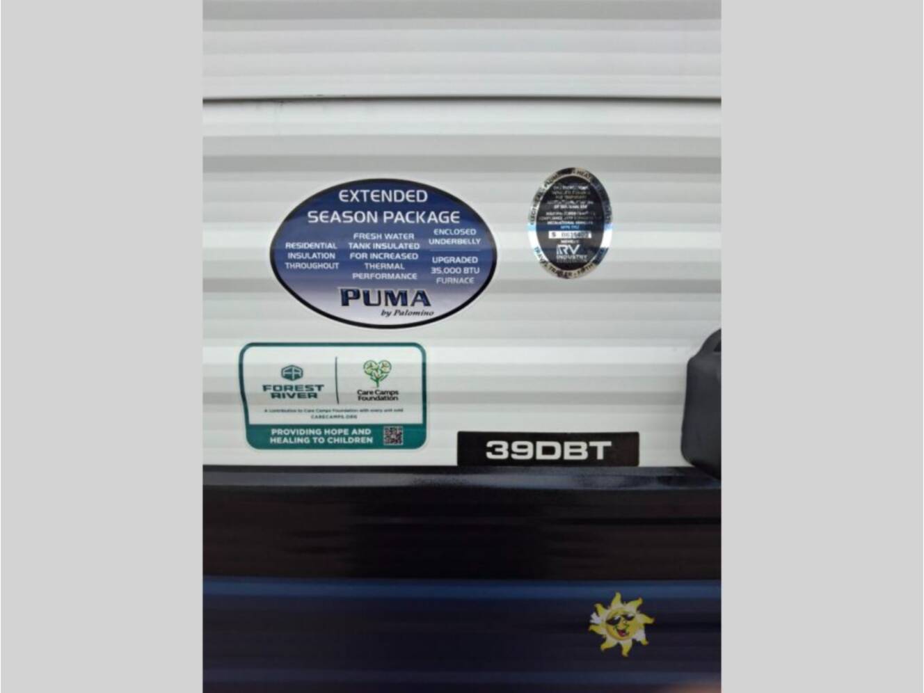 A photo of this 2026 Forest River Rv Puma Vista 39DBT