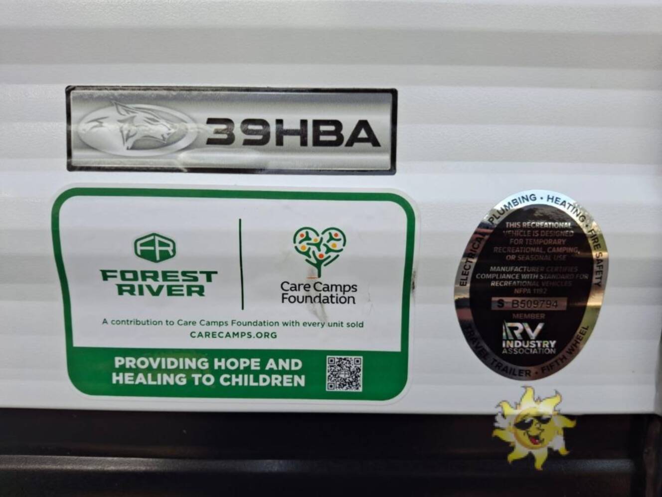 A photo of this 2026 Forest River Rv Cherokee Timberwolf 39HBA