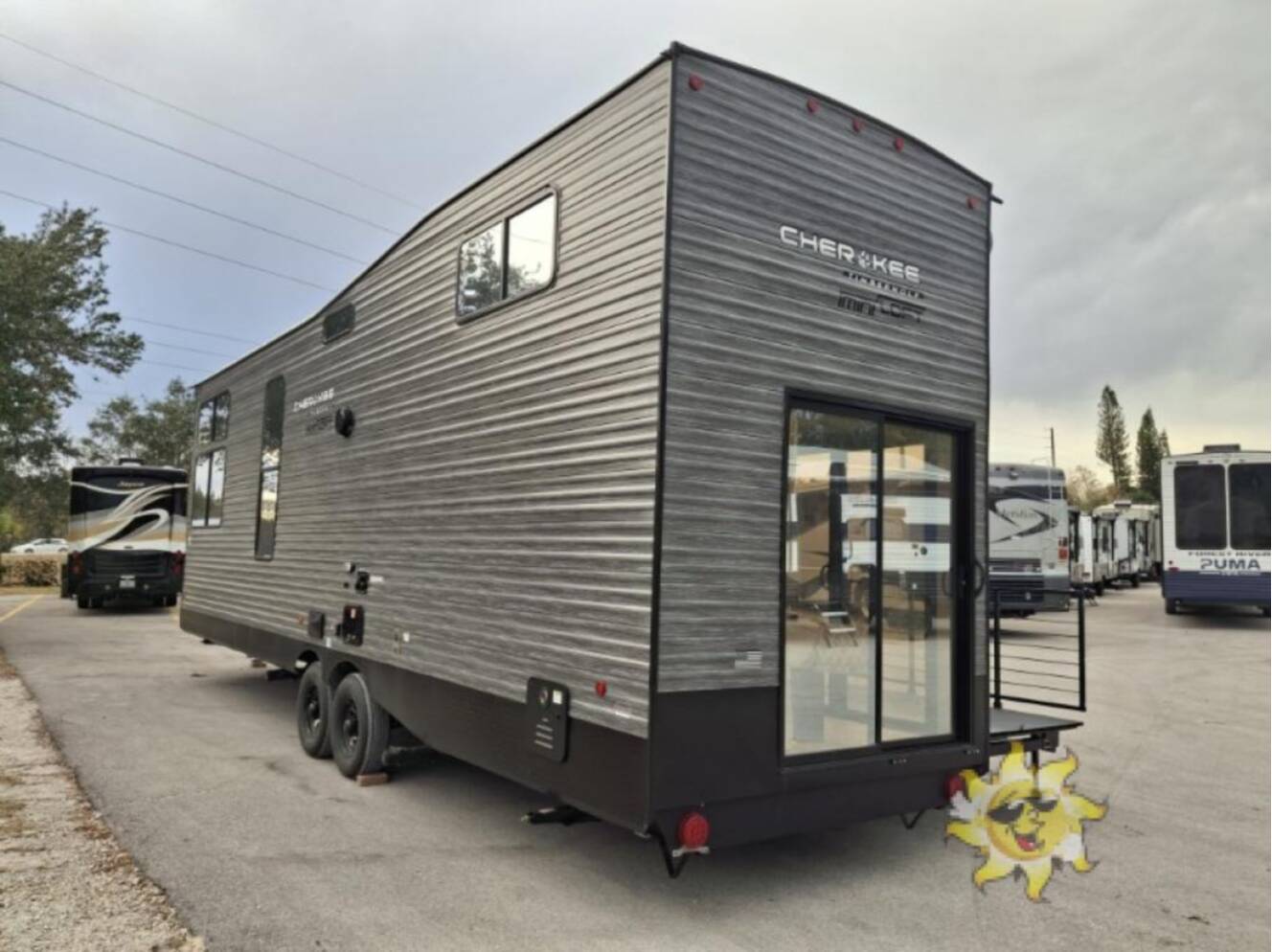 A photo of this 2026 Forest River Rv Cherokee Timberwolf 27MDK