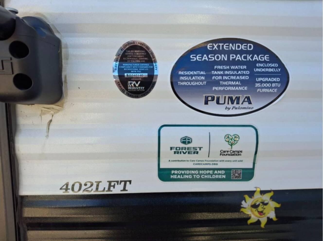 A photo of this 2026 Forest River Rv Puma Vista 402LFT