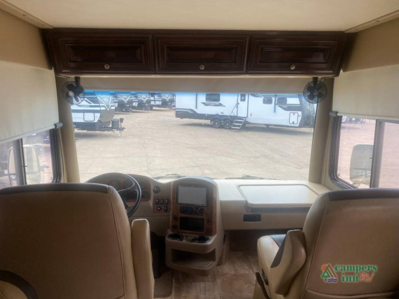 A photo of this 2017 Thor Motor Coach Palazzo 33.2