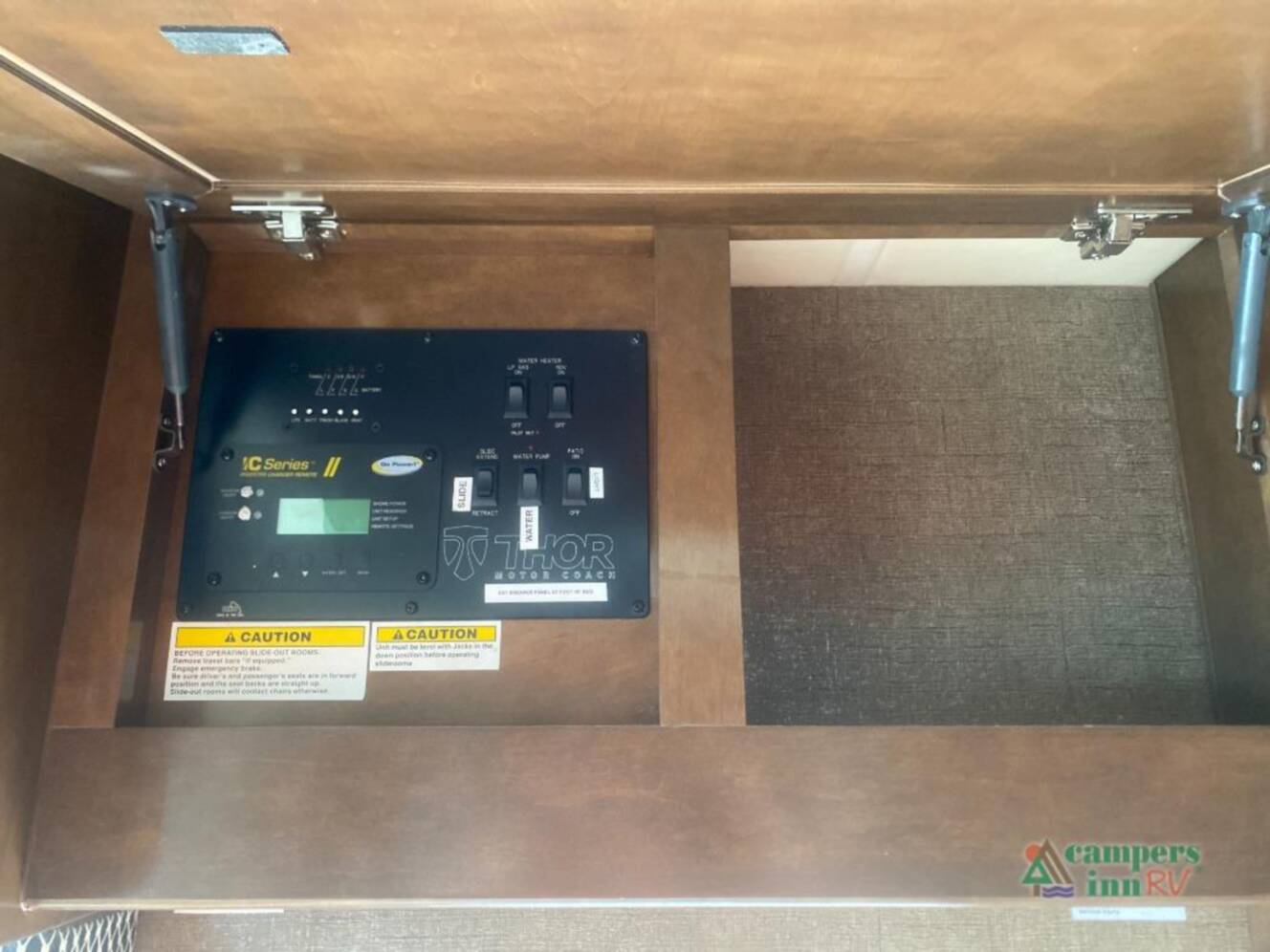 A photo of this 2017 Thor Motor Coach Palazzo 33.2