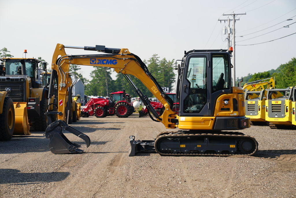 2025 XCMG XE55U Excavator w/41.2 HP, 13.9k lbs.& Forestry Kit in Turner, ME