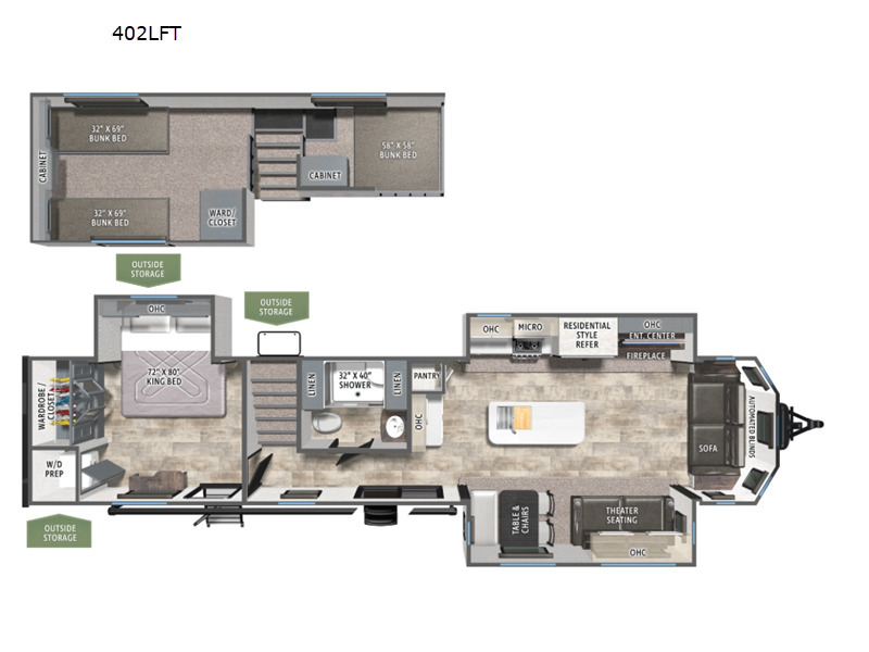 A photo of this 2026 Forest River Rv Puma Vista 402LFT