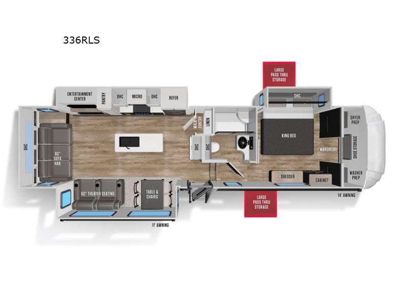 2021 Forest River Rv Wildcat 336RLS in fort worth TX