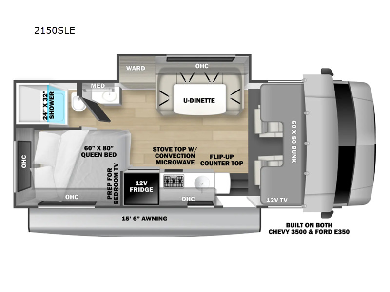 2027 Forest River Rv Sunseeker LE 2150SLE Chevy in santa fe springs CA