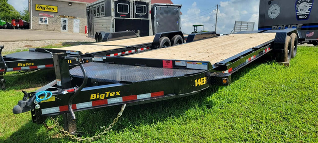 2026 BIG TEX TRAILERS Big Tex 14EH 83X24 Mega Ramps (473620) Utility Tra in Frankfort, OH
