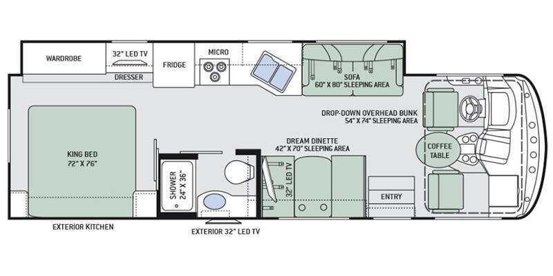 A photo of this 2017 Thor Motor Coach WINDSPORT 29M