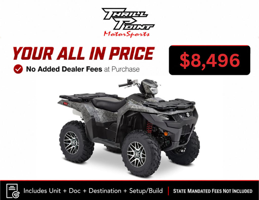 2025 Suzuki KingQuad 500AXi Power Steering SE Plus in medina OH