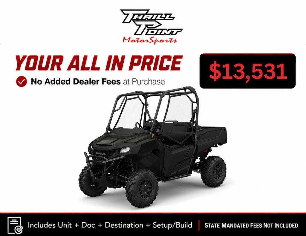2026 Honda® Pioneer 700 Deluxe in medina OH