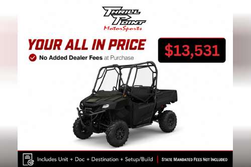 2026 Honda® Pioneer 700 Deluxe in medina OH